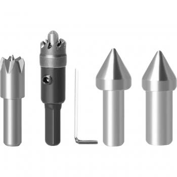 Mandrin de perceuse à dé à coudre avec contre-pointe pour mini tour