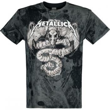 Metallica Herren T-Shirt - Roam All Over - Braun/Schwarz - Größe M