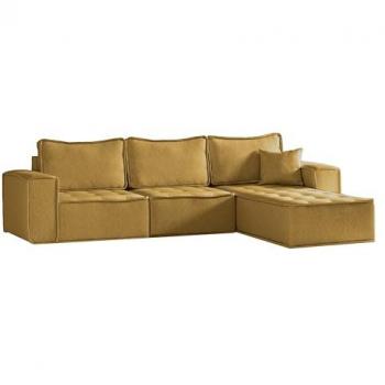Kaiser Ecksofa L-förmig Bohoo-Maxi Anthrazit Zeitlos Design