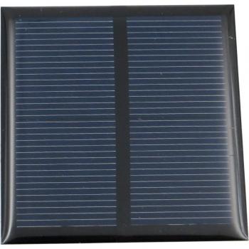 1V 500mA 0.5W Solar Panel Epoxy Polycrystalline Silicon Battery Charger Module