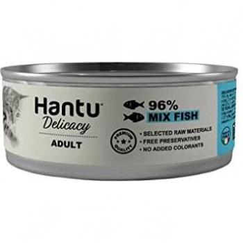 Hantu Ração Húmida Natural para Gatos Adultos - Seleção de Peixes