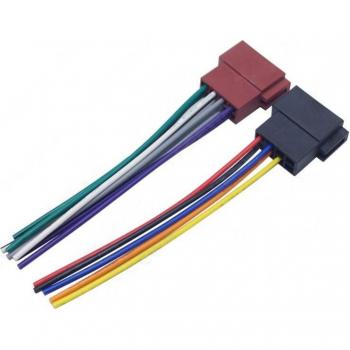 Arnés Estéreo Hembra con Cableado ISO para Automóvil