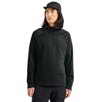 Sous-pull zippé Odlo Besso pour homme noir - M