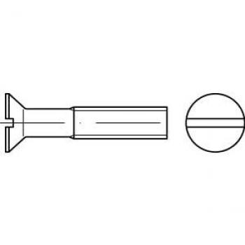 Senkschraube DIN 963 M3x10 Messing 1000er Pack