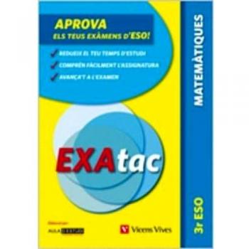 Exatac 3 Matematiques (Tapa blanda).