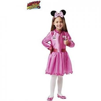 Disfraz oficial de Minnie Mouse rosa para niña, 1-2 años