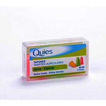 Quies Rubber Plugs 6 Uds