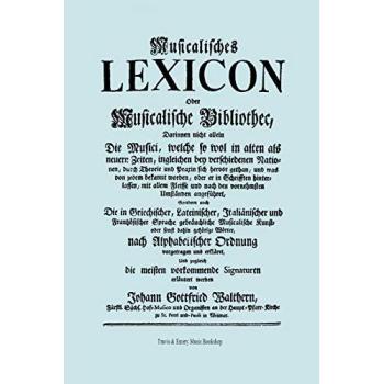 Musicalisches Lexicon ober Musicalische Bibliothec