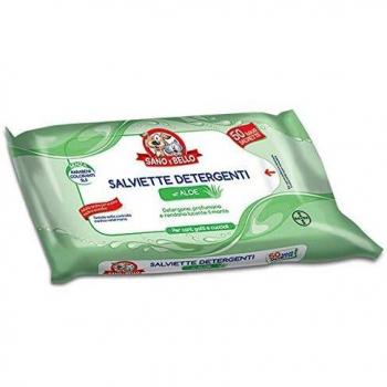 SANO E BELLO Salviette Detergenti Aloe 50P