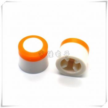 Cierre Bicolor para Interruptor Redondo 10 mm – Kit 5 piezas
