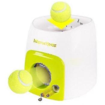 Máquina lanzadora de bolas para mascotas
