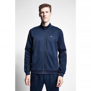 Felpa con zip Lescon Barbati 23S-1247-23B XL colore blu navy