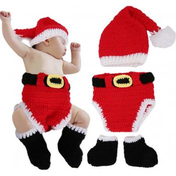 Ropa de Navidad de Algodón Suave para Recién Nacidos