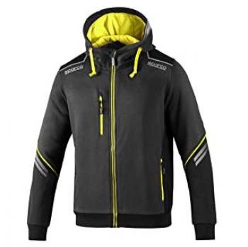 Sudadera Táctica Sparco con Inserciones Antiabrasión y Reflejos Luminosos