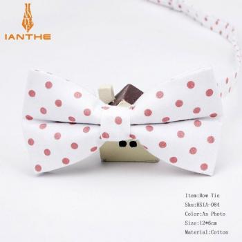 Corbata Ianthe Vintage con Lunares