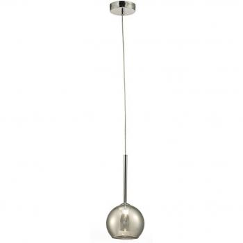 Regina Smoke Glass Dome Pendant