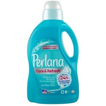 Pernalana Liquido per Capelli Delicati 22+3 Lavaggi 1,5LT.Care & Refresh Azione Neutralizzazione Odori con Deo Tech