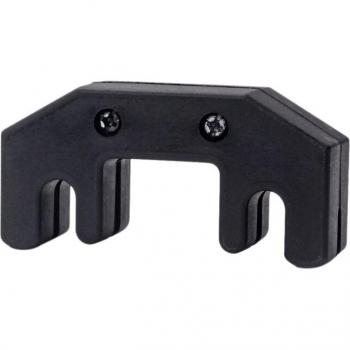 Heavy Metal Rubber Coated Practice Mute for Cello & Viola - Black