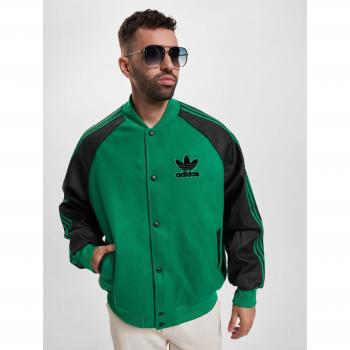 Adidas SST giacca sportiva verde e nero