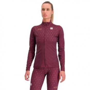 Giacca da sci di fondo Sportful Doro Jersey - Donna - Taglia XS - Colore Marrone