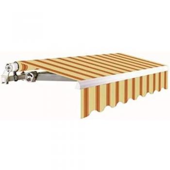 San Giorgio Tenda Da Sole Avvolgibile - Cm. 300 X H. 200 - Giallo Bianco Ara