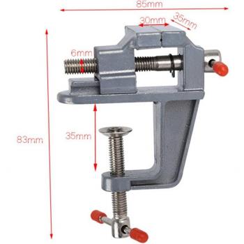 Alumina Fix‑Mate 35 mm para Mesa