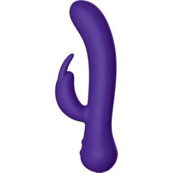 Majestätischer Schwäne-Glanz – Lila Raben-Vibrator