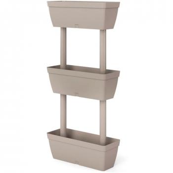VidaXL Taupe Garden Planter Trio – 3 Pieces (39.4)