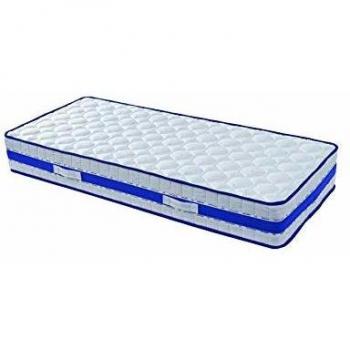 King of Dreams Matelas 90x200 - Mousse Poli Latex Indéformable - 2 Oreillers offerts - Hauteur 29 cm - Soutien Très Ferme - Face Hiver Laine Merinos - Orthopédique