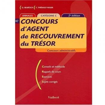 Concours d'agent de recouvrement du Trésor Catégorie C