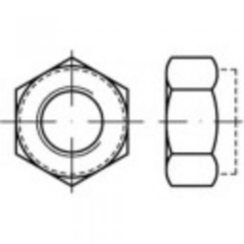 Écrou hexagonal galvanisé M10 DIN 6925 - 100 pcs
