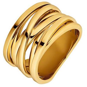 Heideman Damenring Serpi goldfarben
