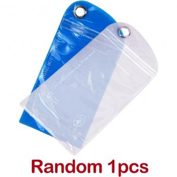 Transparente PVC Handtasche für den Strand