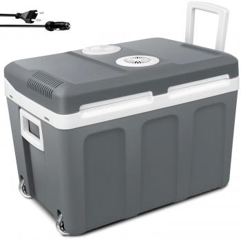 Briebe CF1155: Nevera Portátil Eléctrica de 40 Litros para Coche y Camping, Enfría y Calienta