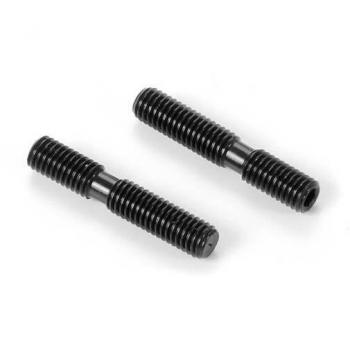 Braccetto girevole a 90° con filettatura M5, lunghezza totale 28 mm
