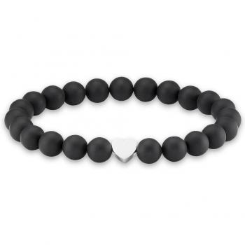 Firetti Partnerarmband mit Herz und Edelsteinen