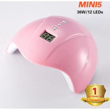 Secador de Uñas UV 168W con Pantalla LCD y Temporizador