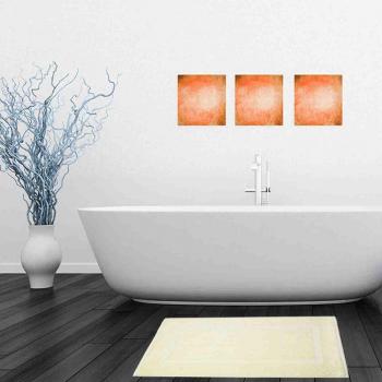 1PCS Egyptian Cotton Bath Rug - 50x80cm, Terry Plush, Fast-Drying