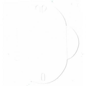 Wedding Invitation DIY Envelopes with Colorful Heart Clasp, 10.5x7 cm, 100 pcs/lot