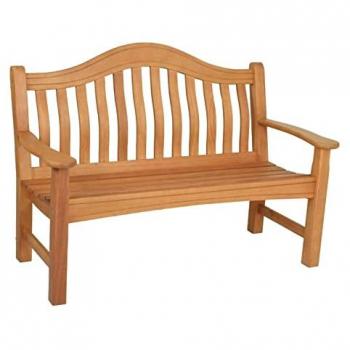 Garden Pleasure Gartenbank Kingston 985248 braun Holz 131,0 cm