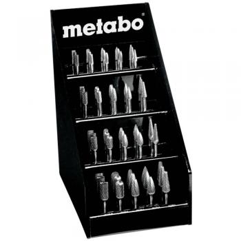 Kit di fresatura in metallo temprato Metabo, 40 pezzi, diametro albero 6 mm