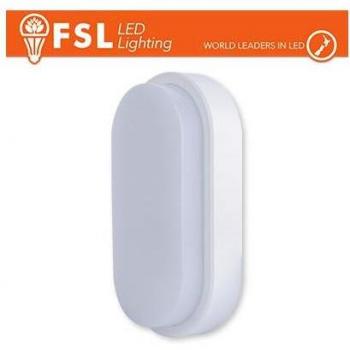 Plafón LED Ovalado Blanco 15W 3000K 55*100*200 IP54