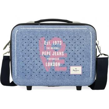 Neceser Adaptable Pepe Jeans Noni Denim Multicolor 9L
