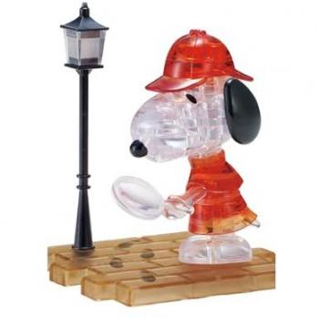 Kristallpuzzle Snoopy Detektiv – 34 Stück