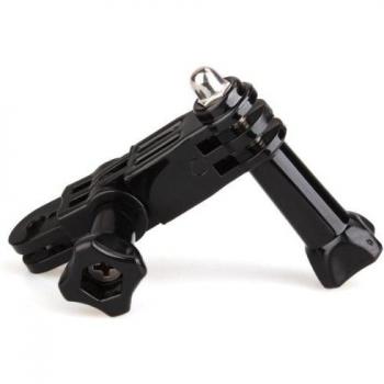 Three-Way Pivot Arm Extension Adapter with Thumb Knob for GoPro Hero 2 & 3