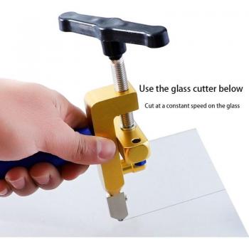 One-Piece Tile Cutting Tool for Ceramic and Glass