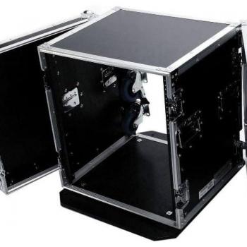 Deejay LED 12RU Space Fly Drive Case with Wheels for DJ Equipment