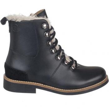 Botines de Piel Chetto con Cremallera y Detalles Elegantes