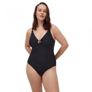 Bañador moldeador negro con copa C