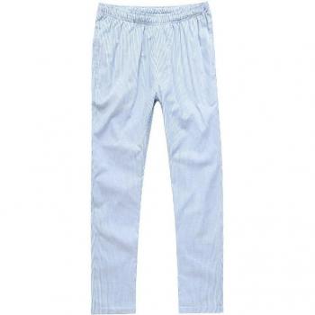 Gemütliche Herren Homewear Hosen mit gestreiftem Design